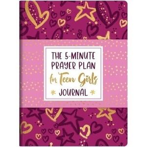 The 5 Minute Prayer Plan for Teen Girls Journal by Barbour Publishing New
